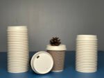 Customizable Anti-leak Sustainable Aqueous Coating Paper Lids for Hot Drink (80mm Cups) - Image 4
