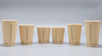 Double Wall Paper Cup Matching Ps Lids and CPLA Lids Disposal Hot Drinks Take Away Bamboo Eco Friendly Customized Tea Cup Accept - 画像 (4)