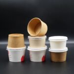 Fibre Disposal Paper Cups Eco Friendly Bamboo Pe Coated/pla Coated /aqueous Coated Plastic Free Food Grade Paper Disposable – Image 4